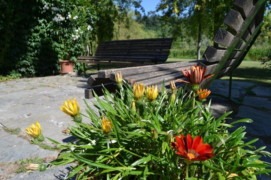 Bed and Breakfast Trattoria Vecchio Mulino Niella Tanaro Exterior foto